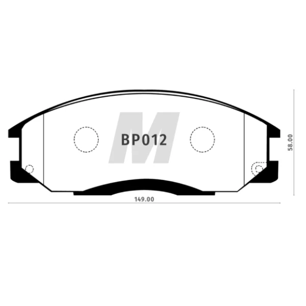 Pastillas De Freno Delanteras Ital: 476 ( 803 ) Hyundai Santa Fe - Hi-q